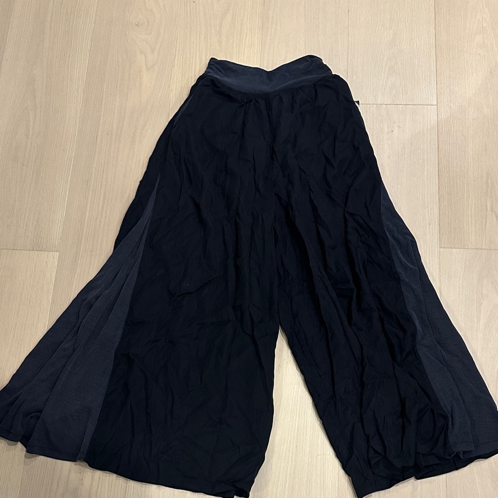 NWT FP Movement Super Wide Leg Pants Crossover Waist Small